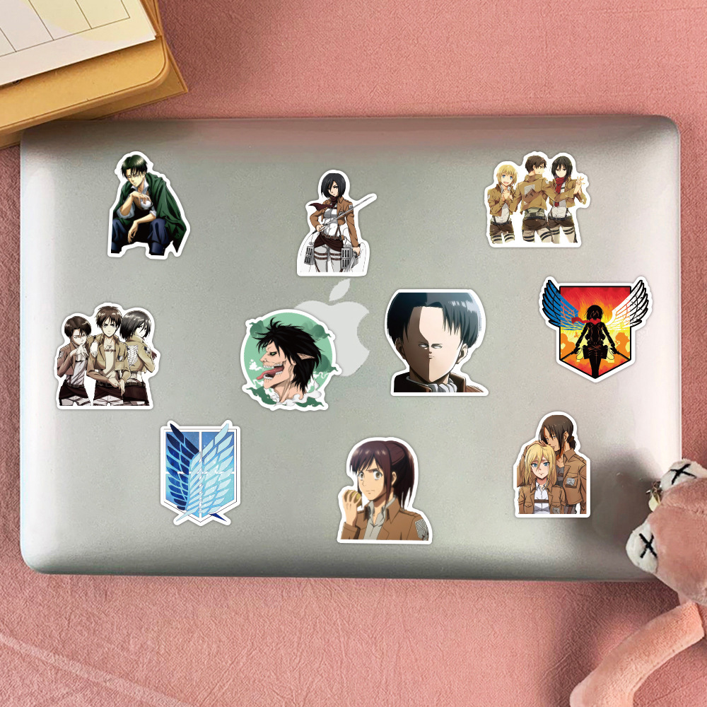 65 Anime Aufkleber - Wasserdichte Vinyl Sticker Für Laptop & Mehr
