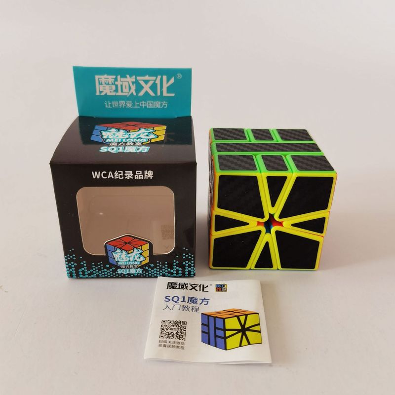 魔域魅龍二三四五階異形斜め回転炭素繊維シール黒底ルービックキューブ代理卸売り玩具|undefined