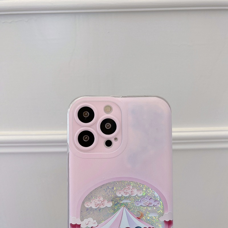 Luminous Liquid Sand Phone Case For Iphone 15 Pro Max And 14 13_voghion.com