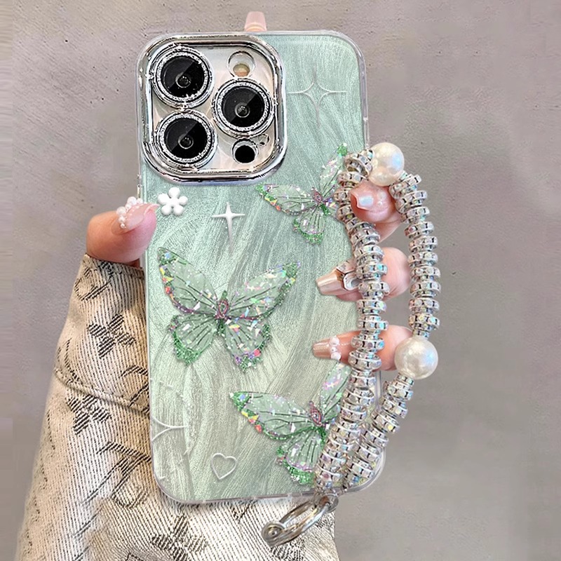 Suitable for Oppo Reno14Pro Phone Case Reno13/Find X9/A58 Feather Yarn A97/A6 Butterfly 198