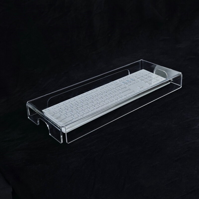 Acrylic Mechanical Keyboard Protective Cover Anti-Cat Transparent Black Cover Acrylic Mechanical Keyboard Protective Cover Anti-Cat Transparent Black Cover