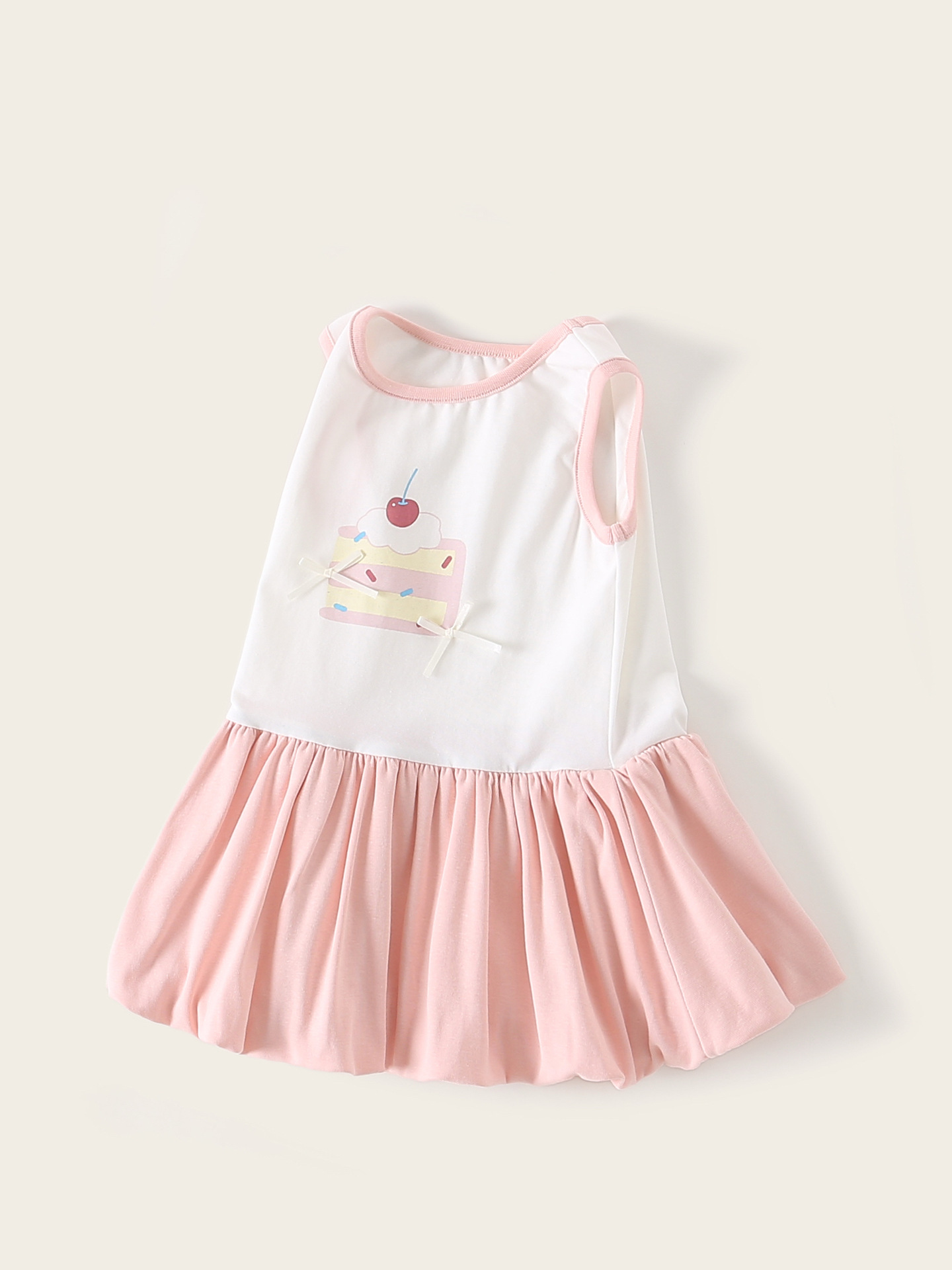 Summer sleevless dress girl's