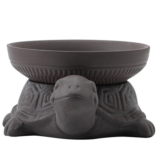 Purple sand tea leakage creative tea filter kung fu tea set accessories ceramic filter bucket tea separator pour tea filter net