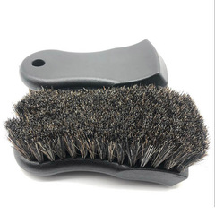 Cross-border automotive interior cleaning horsehair brush, Chemical Kid Same Version Car Fabric Leather Seat Horsehair Brush