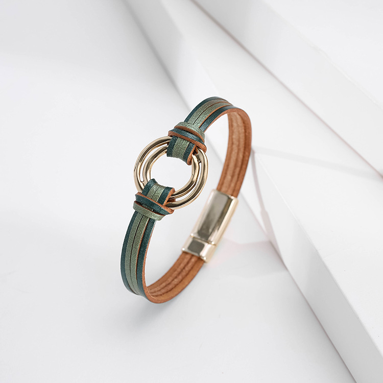 Fashion Bohemian Leather Bracelet display picture 14