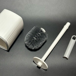 Long handle toilet brush household toilet universal toilet brush with base cleaning brush 360 degree toilet brush