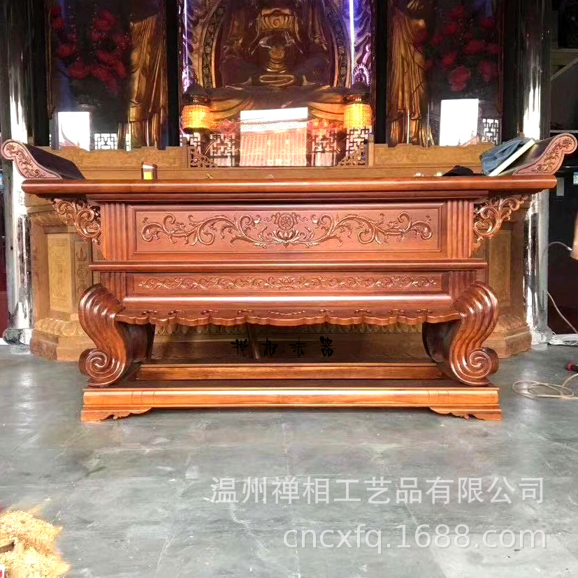 Camphor Wood Buddha Altar Table, Redwood Shrine Table, Eight Immortals Table - Manufacturer Sells with High Volume Sales and Affordable Prices