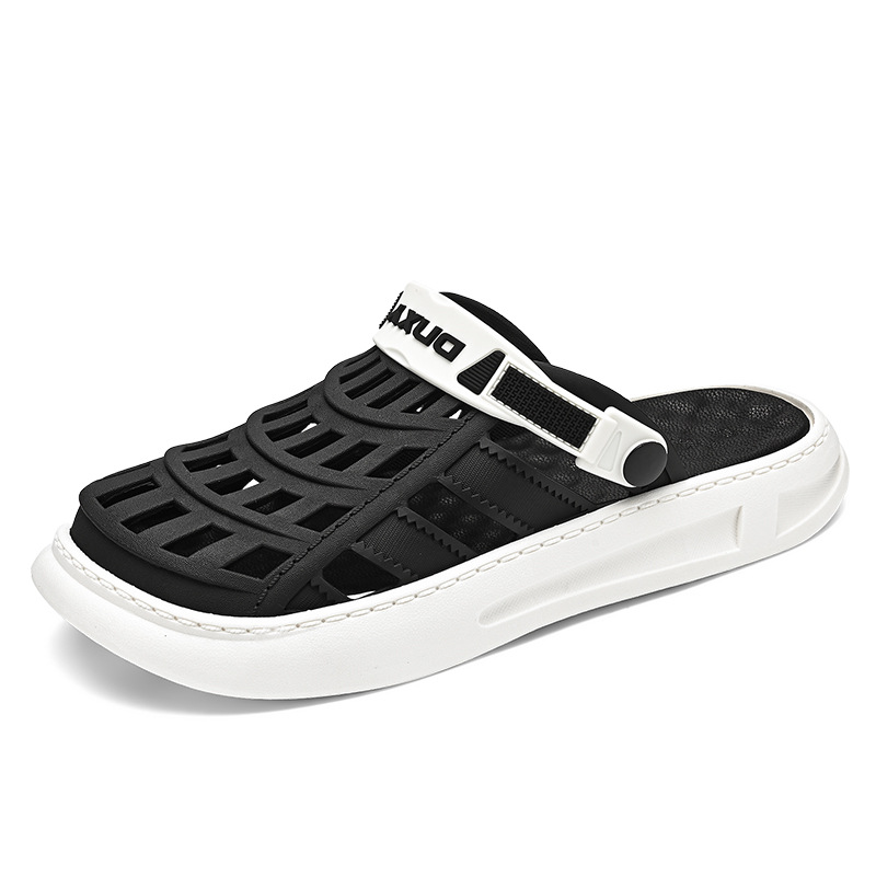 Sandalias de playa de verano para hombres, zapatillas deportivas, zapatos de agujero cómodos, sandalias deportivas de playa