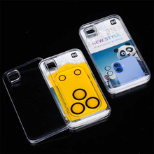 适用iphone17镜头保护膜水晶盒包装17Promax鹰眼定位钢化膜包装盒