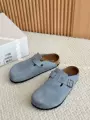 Blue Closed Toe Clogs