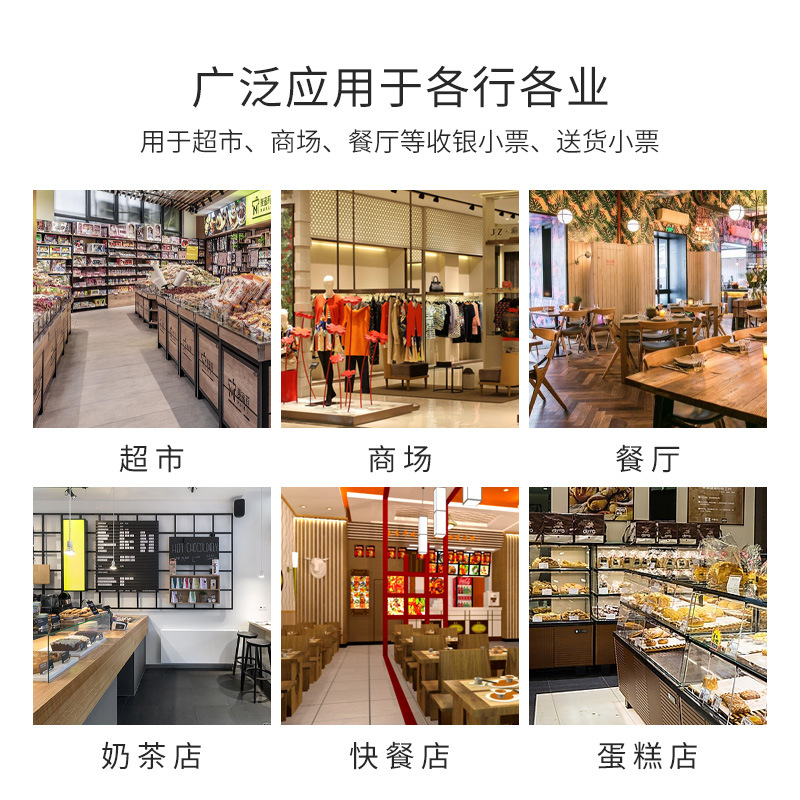 La impresora térmica portátil de boletos pequeños de 58mm admite el desarrollo secundario de la máquina Bluetooth de recibos para llevar y facturas de cajero en miniatura