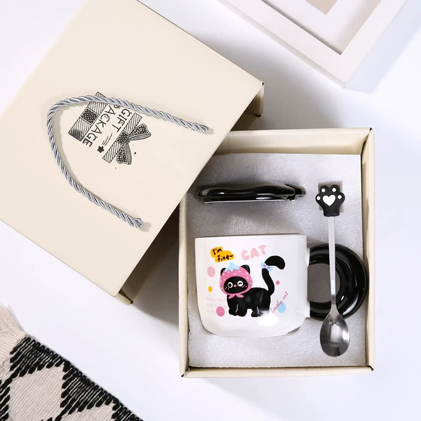 Rice Cake Cat Gift Box Set