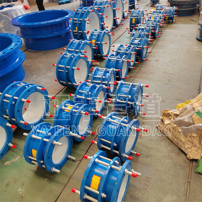 C2F双法兰管路补偿接头Q235碳钢传力接头DN800双法兰松套传力接头