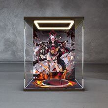 适用NEONMAX 蔚蓝档案 狐坂若藻 斋藤千和回型灯亚克力防尘展示盒