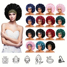 Z 45585 Leopard Ethnic Hair Care Bonnet ��������绤��ԡñ