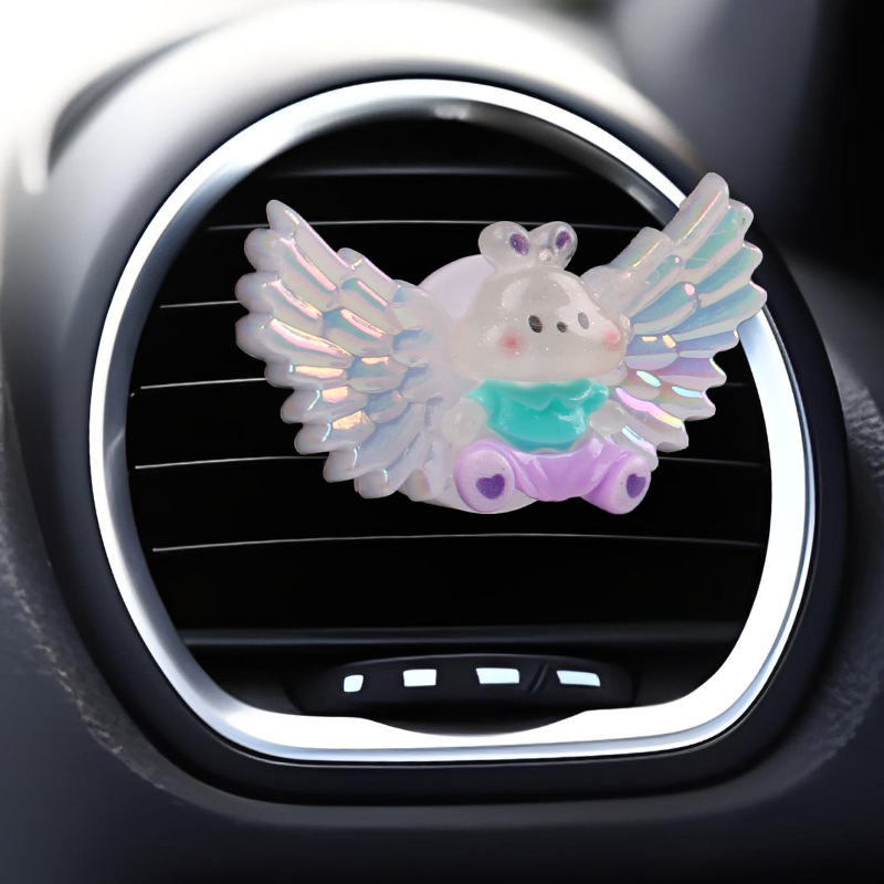 Adornos del automóvil, consola central, accesorios de la pantalla del automóvil, decoración del monitor de la computadora, ala pequeña del automóvil, adornos