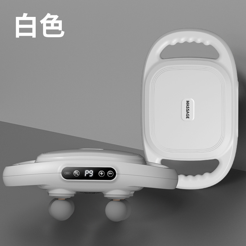 大力度筋膜肌肉按摩器手持强劲自动深度放松六头筋膜枪|undefined