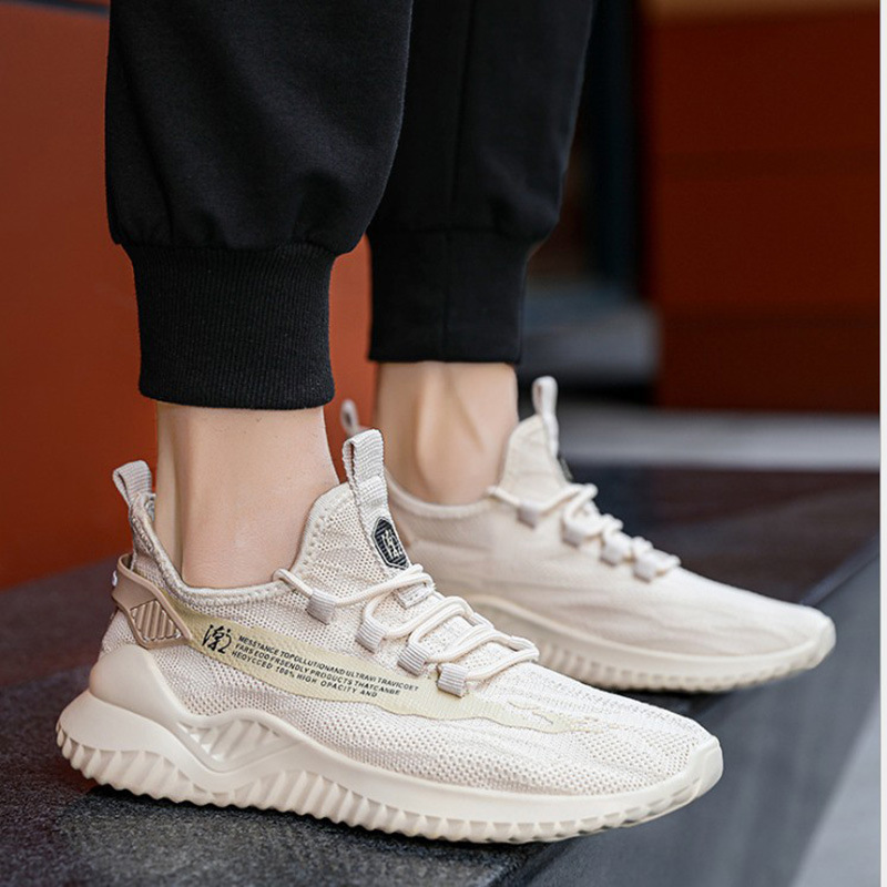 Men's Sports Shoes 2024 Spring New Fashion Casual Shoes Running Shoes Lovers Shoes Mesh Fly Woven Shoes Foreign Trade Men's Sports Shoes 2024 Spring New Fashion Casual Shoes Running Shoes Lovers Shoes Mesh Fly Woven Shoes Foreign Trade