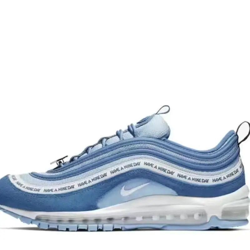 新型Max97弾白男女同タイプのカップルタイプのキャンパスファッションファッションのエアクッションレジャーランニングシューズ|undefined