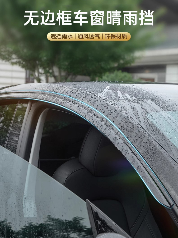 Suitable for Deep Blue S07 car window rain guards, modified exterior accessories, S07 rain guards, available for dropshipping