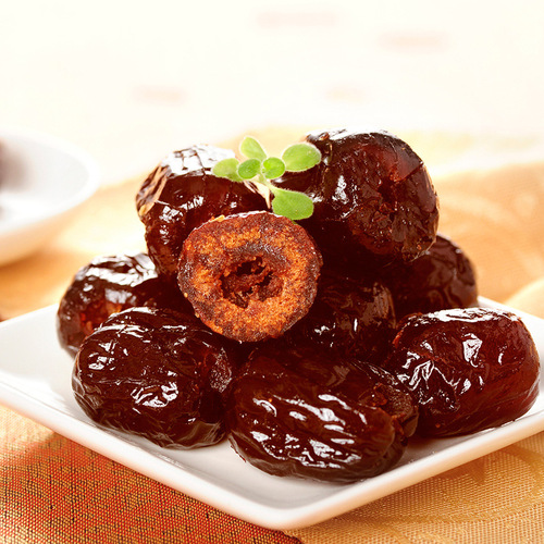 Domestic Shihong Ejiao Jujube / Green Raisin 200g Fruit Full Taste Sweet Dried Fruit Snack