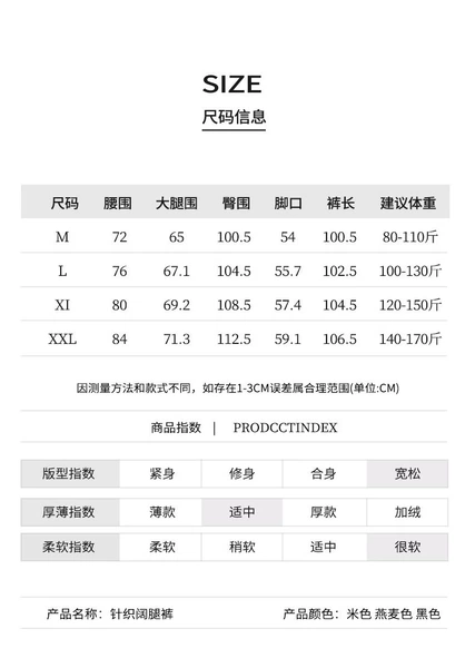 ●Sizing recommendations●