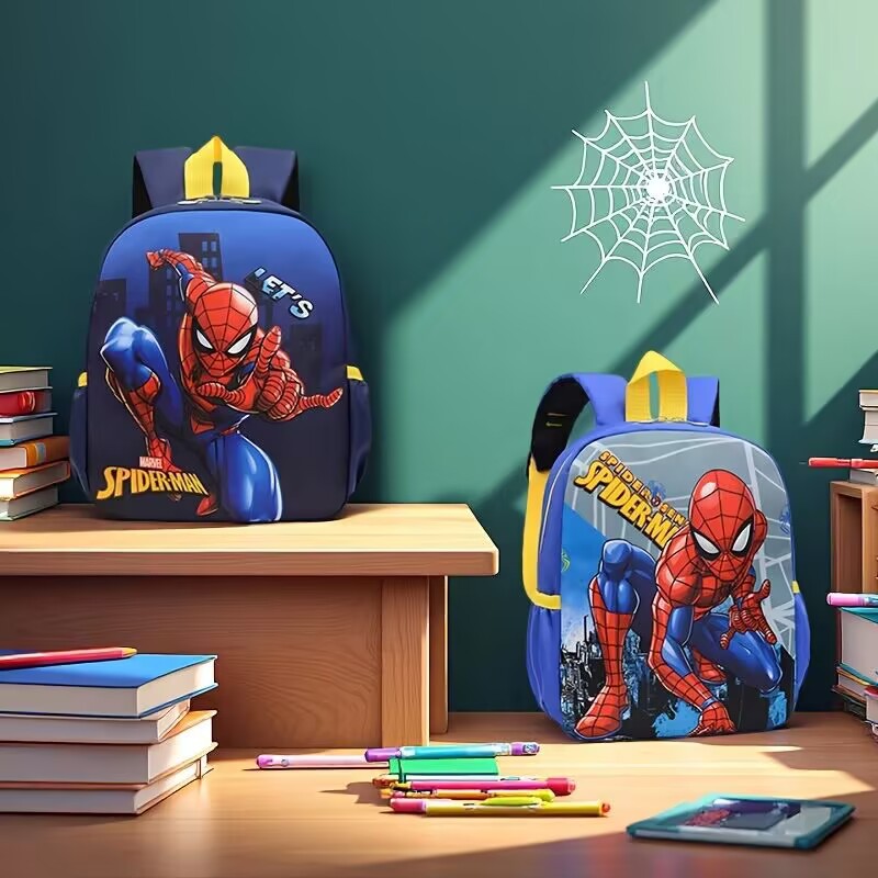 Mochila Infantil Escolar de Nylon Transpirable y Superligera para Preescolar