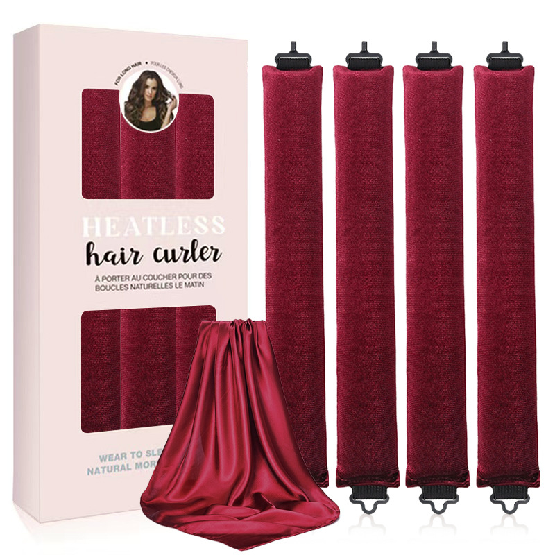 Perezoso rizado estilo de cabello libre de rizos ondas grandes sueltos sin calor rizador de cabello para dormir cortar el cabello rizado de cola