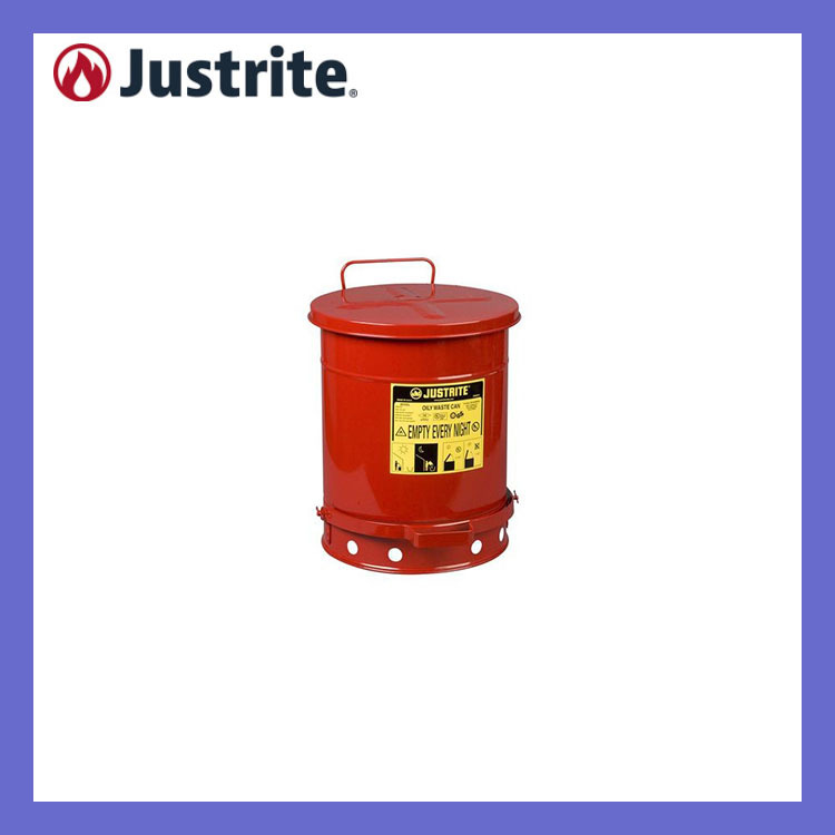 杰斯瑞特油渍废品罐 JUSTRITE防火垃圾桶09300