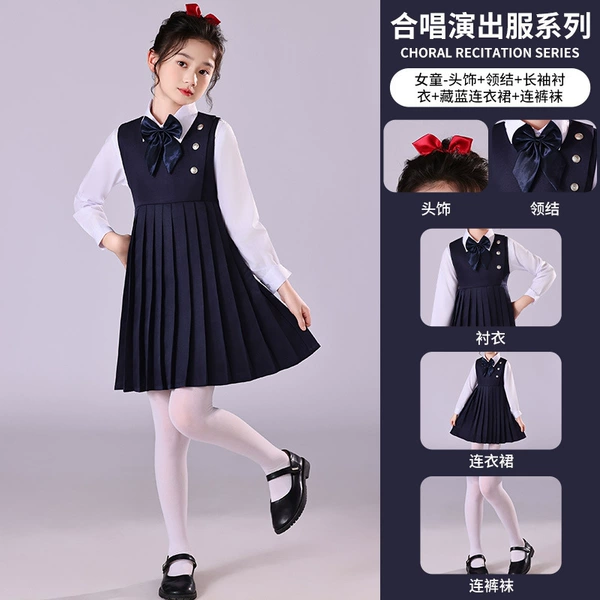 Hair accessory, bow tie, shirt, dress, tights