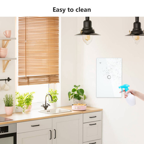 HomeKit smart touch switch US version remote Alexa Google Home wall switch timer