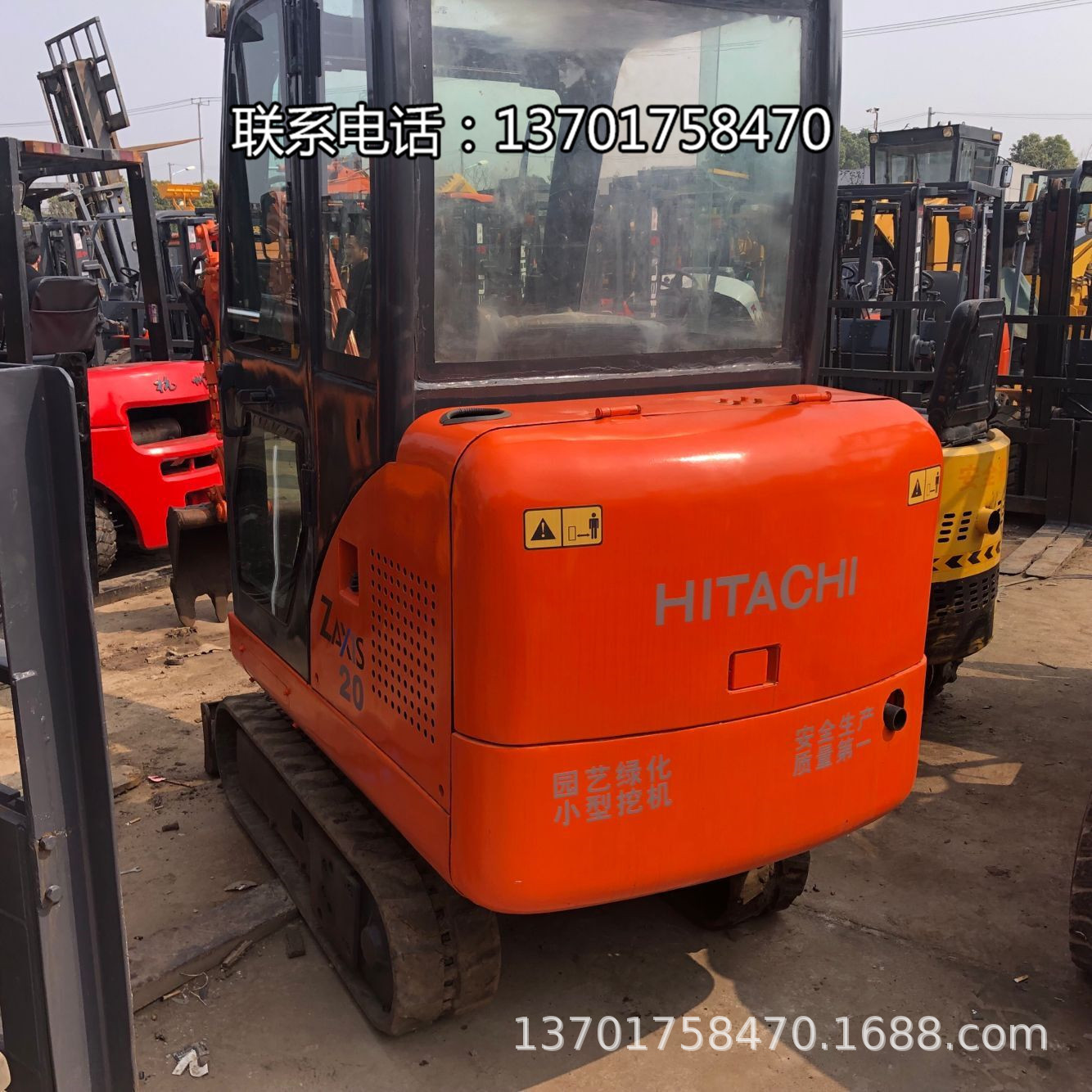 成新二手小微20小型挖掘机机挖日立小玉柴钩小松挖土机二手2095