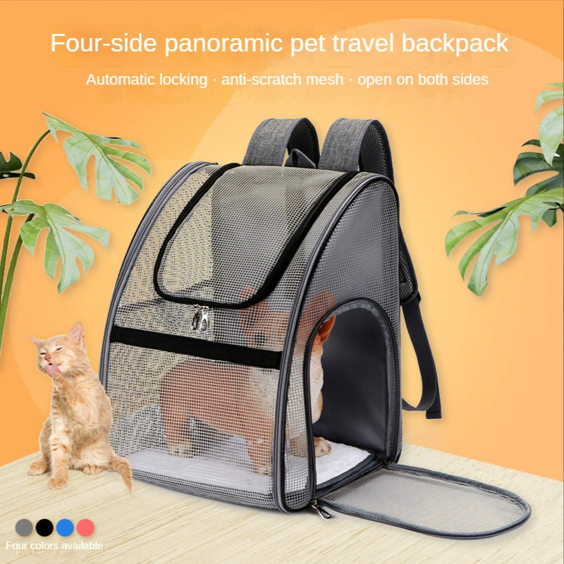 Летняя сумка для кошек Дышащие плечи для домашних животных рюкзак для кошек на спине Тедди большой емкости сумка для домашних животных для кошек