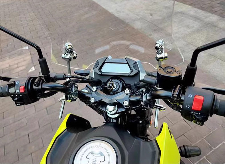 Retail Men's Universal Motorcycle Handlebar Bracket Haojue Suzuki Dks150 Front Windshield Panther Cbf150R