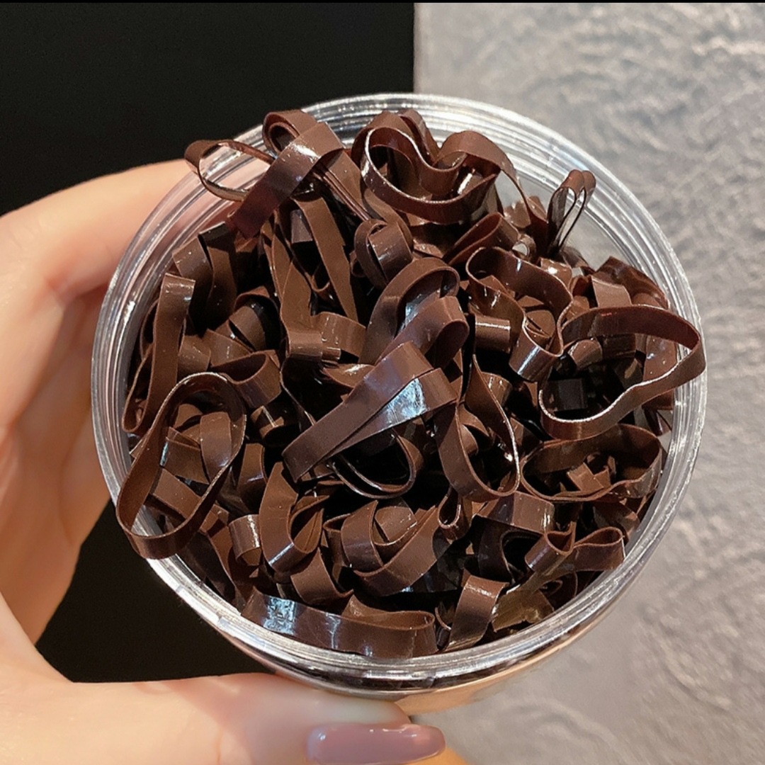 加粗盒装小皮筋