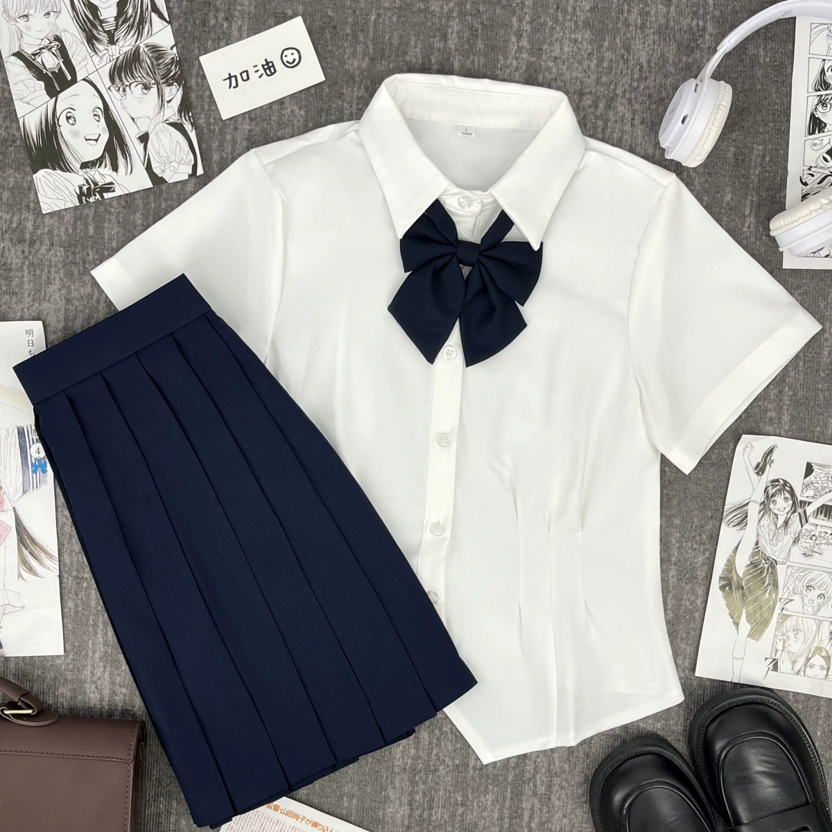 Оригинальная униформа JK, милая и пряная рубашка, облегающая талию, летняя сексуальная рубашка в консервативном стиле, облегающий топ для многослойности.