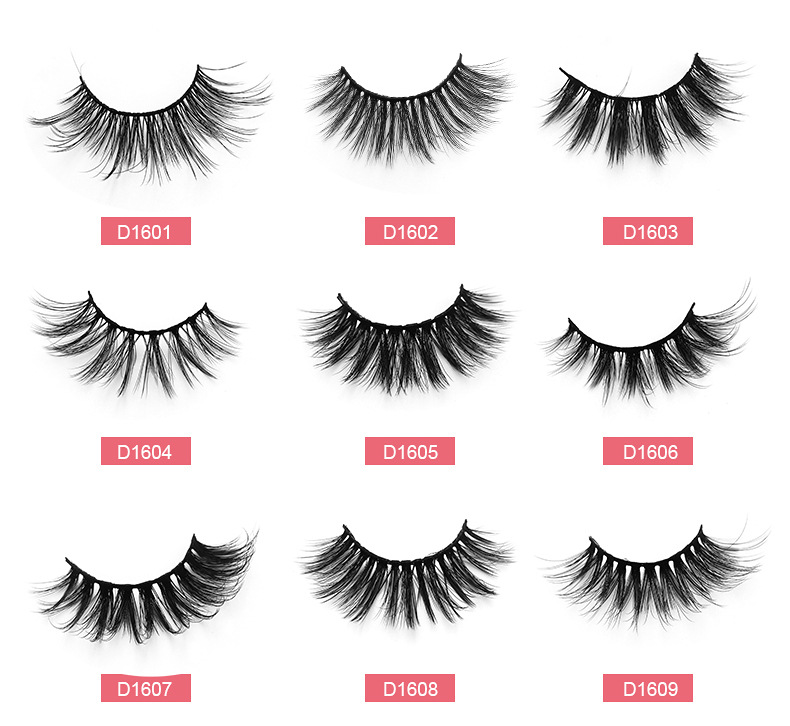 Three-dimensional Natural Thick Thickening Imitation Mink False Eyelashes display picture 1
