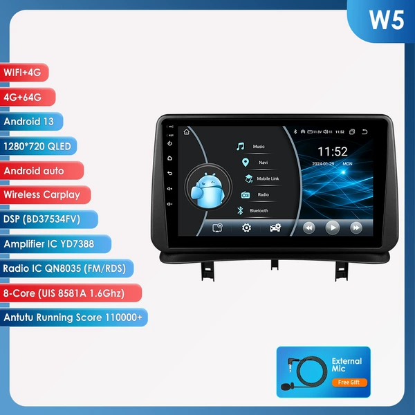 4+64G WIFI+4G LTE version 8581A carplay eight core