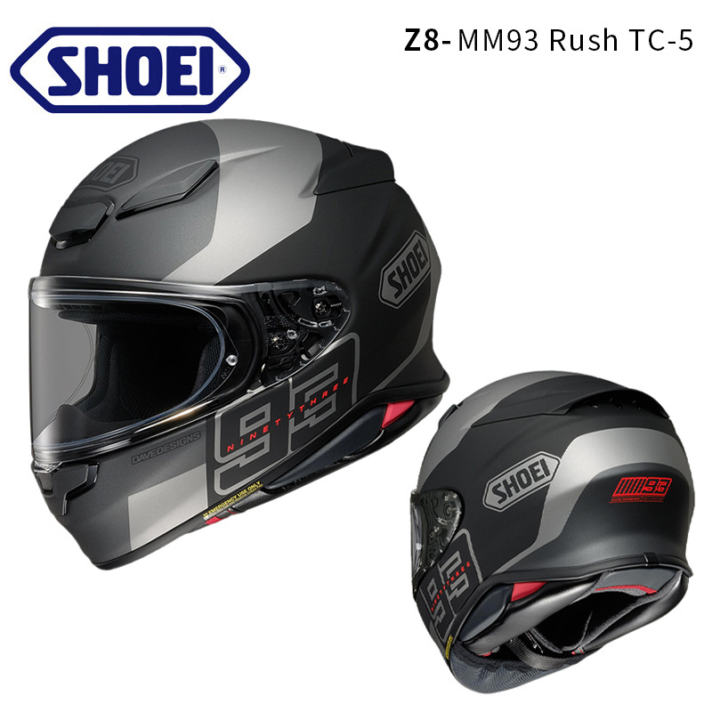 MM93 RUSH TC-5 BLACK/SILVER