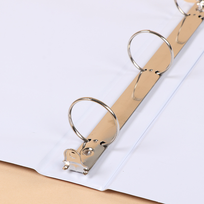 PVC フォルダー A4 ダブルクリップ肥厚ルーズリーフブックプルクリップ防水シェル学生テスト用紙収納ファイルフォルダー