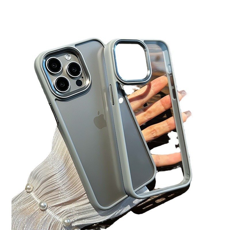 Apple 17ProMax メタルイーグルアイ携帯電話ケース iPhone16 ハイエンド 12 透明落下防止保護カバーに適しています。