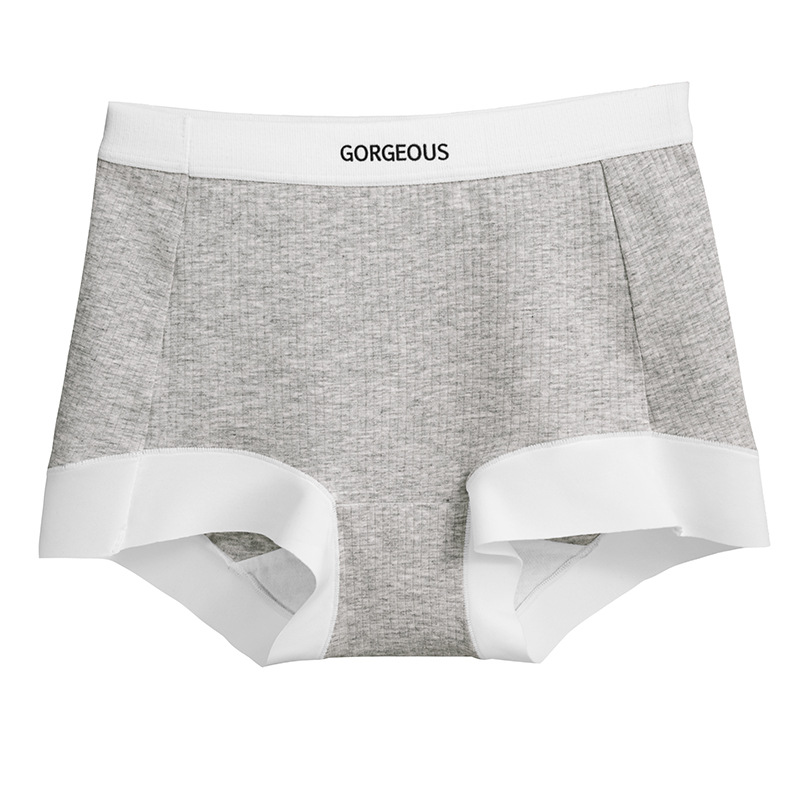 Ropa interior deportiva de algodón puro entrepierna antibacteriana entrepierna de algodón 2025 leggings antideslumbrantes ropa interior de mujer de mm gordo de gran tamaño