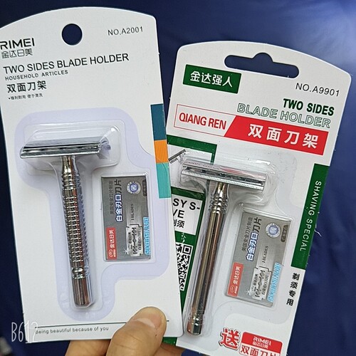 Hot selling strongman A9901 Japanese and American A2001 knife holder manual razor holder stainless steel razor factory price wholesale