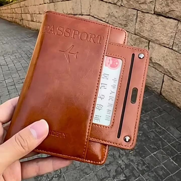 厂家现货护照夹证件保护套旅行钱包卡包多功能名片大容量收纳袋