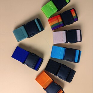 Luggage Binding Belt One-word Luggage Belt Password-free Packing Belt Travel Safety Rid Belt Luggage Explosion-proof Binding Belt
