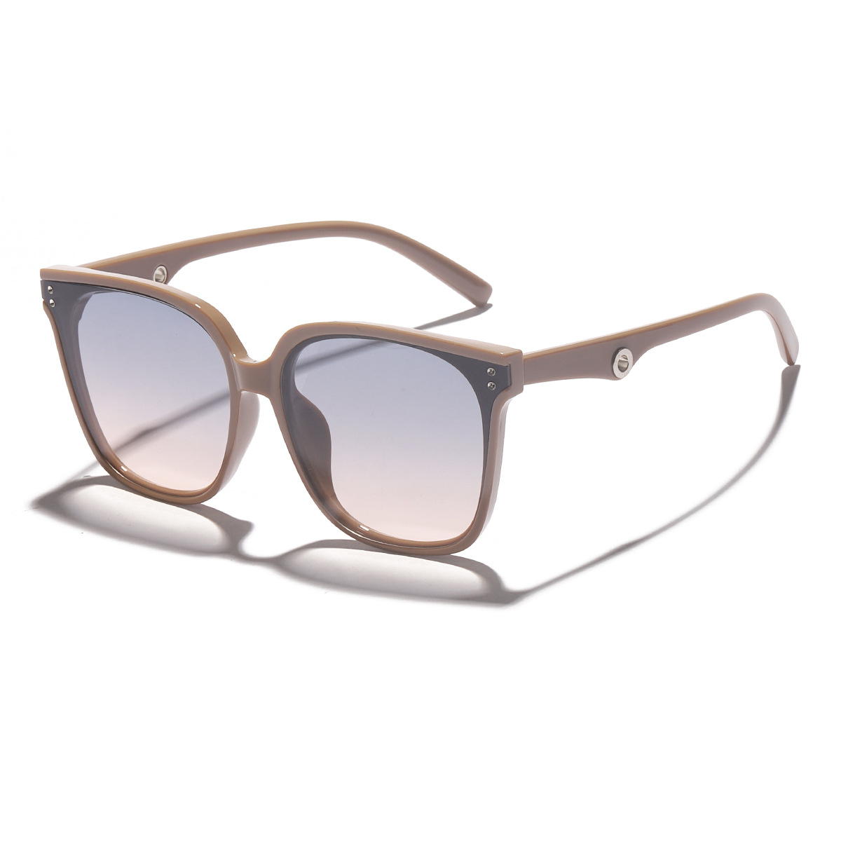 Gafas de sol de las mujeres de alto grado ins cara grande gafas de sol adelgazantes estilo coreano de moda a prueba de rayos UV gafas de conducción de los hombres