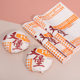 Disposable hamburger paper wholesale takeaway potato chips box fried chicken box oil-proof paper bag chicken nuggets chicken rice flower oil-proof paper printing