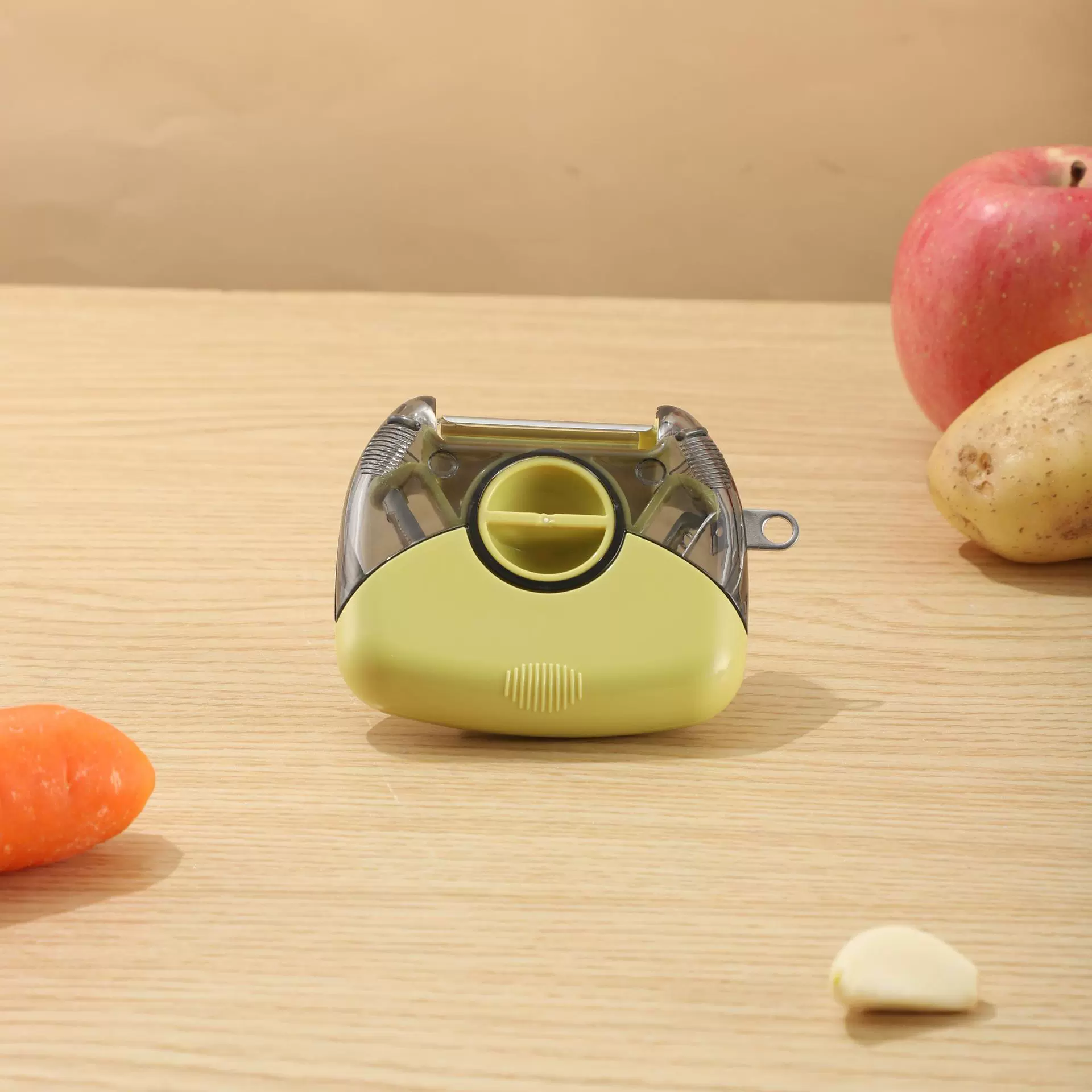 果蔬削皮土豆削皮器三合一削皮刀水果刀不锈钢水果刨子多功能刮皮