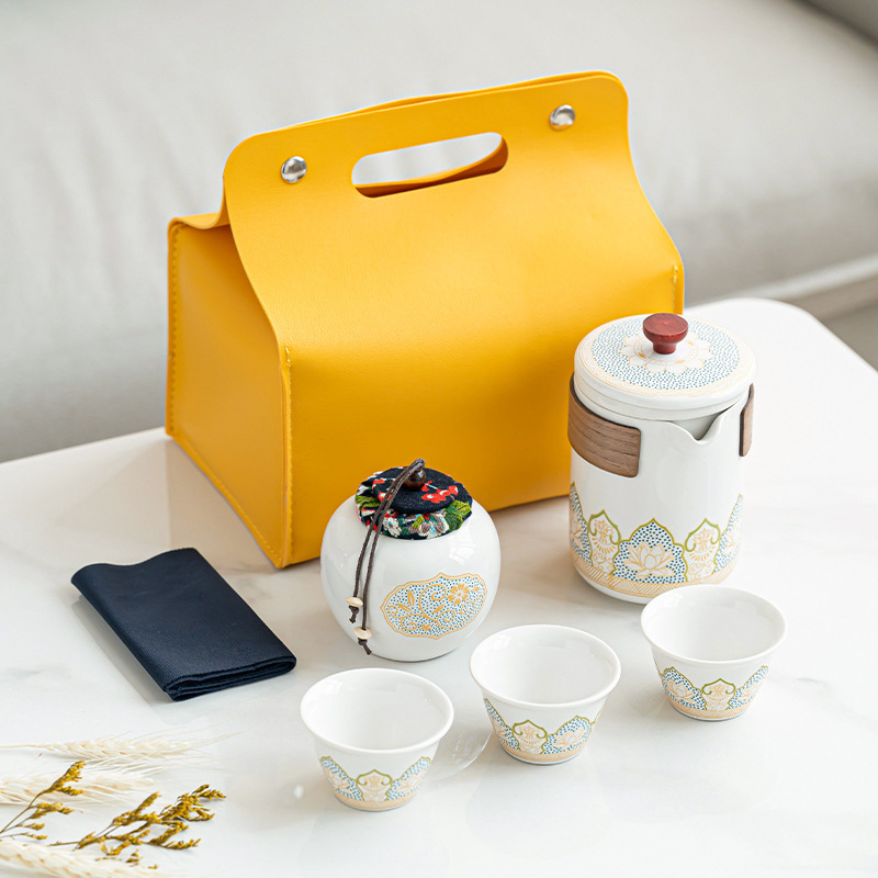 旅行茶器携帯用工夫茶器セット屋外ティーポット|undefined