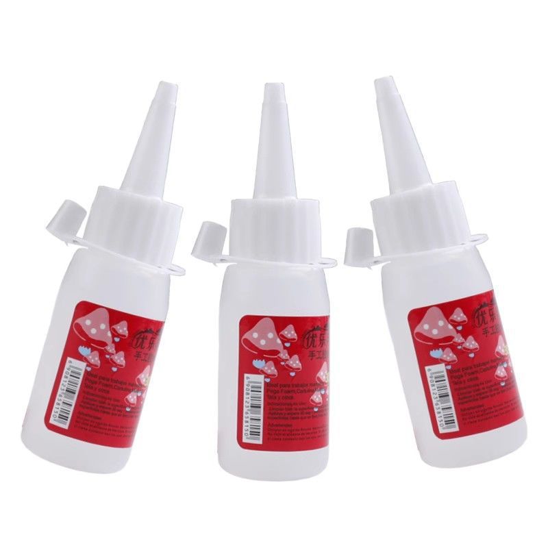 10瓶酒精胶透明液体胶儿童手工材料diy专用胶挤压式手工胶水30ml|undefined
